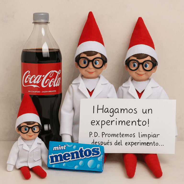 Travesura del Elfo de Navidad #3: ¡El experimento explosivo de los elfos!