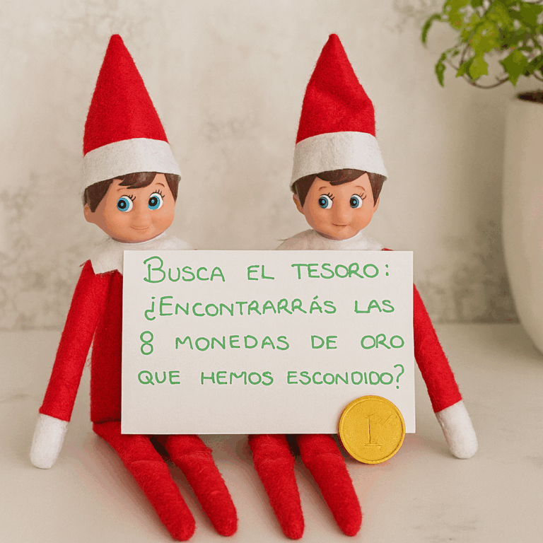 Travesura del Elfo de Navidad #8: ¡Búsqueda del tesoro!