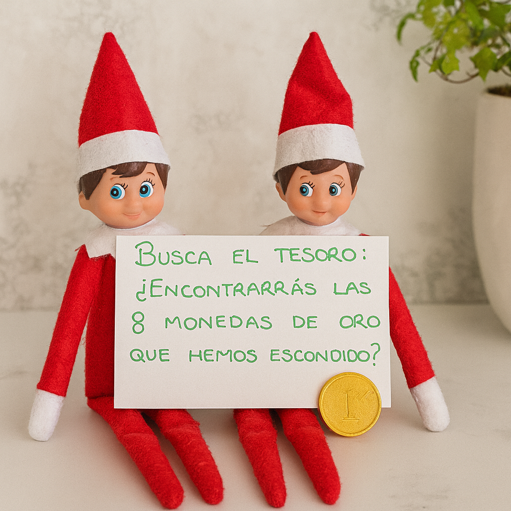 Elfo Travieso juego busqued tesoro